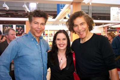 Hélène avec les frères Bogdanov Hélène avec les frères Bogdanov