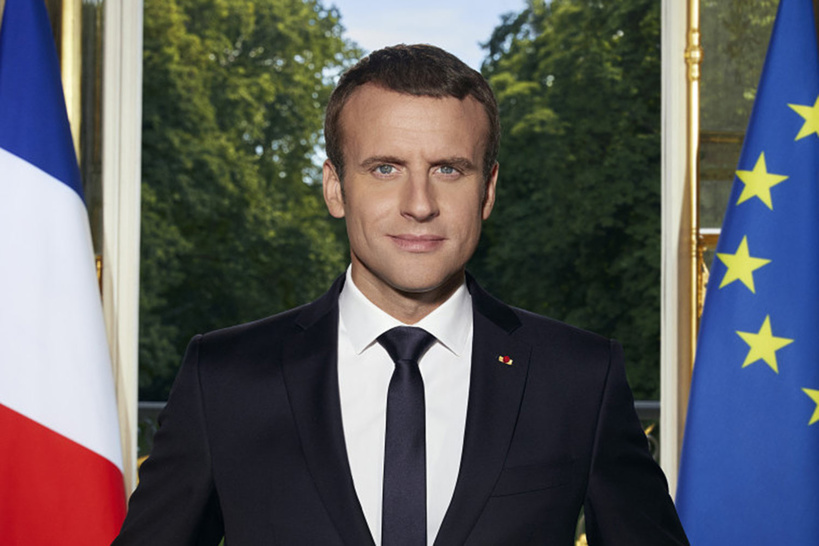 Emmanuel Macron - Soazig de la Moissonnière Emmanuel Macron - Soazig de la Moissonnière